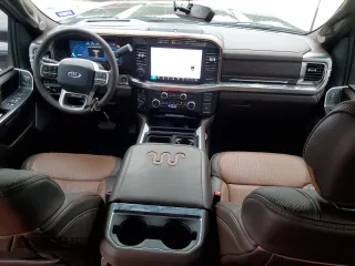 2024 Ford Super Duty F-250 SRW XL with VIN 1FT8W2BTXRED69906, listed as a Copart auction lot 55270455 with 7,381 mi miles and Salvage Title. Bid and sale history available at carsss.com. Image 8.