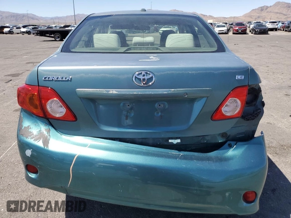 2010 Toyota Corolla with VIN JTDBU4EE3A9112961, listed as a Copart auction lot 58433355 with 115,032 mi miles and Salvage title. Bid and sale history available at DreamBid. Image 6.
