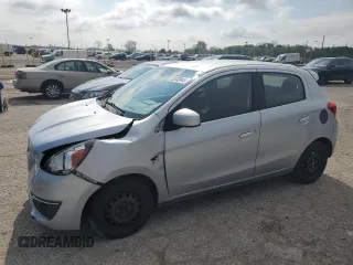 2017 Mitsubishi Mirage ES z VIN ML32A3HJ8HH019402, wystawiony jako Copart lot #55933045 z przebiegiem 150 448 mil mil oraz Szkoda całkowita • Salvage title. Historia ofert i sprzedaży dostępna na DreamBid. Obrazek 1.