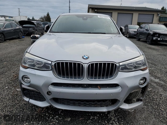 2017 BMW X4 M40i with VIN 5UXXW7C57H0U25268, listed as a Copart auction lot 40370884 with 99,387 mi miles. Bid and sale history available at carsss.com. Image 5.