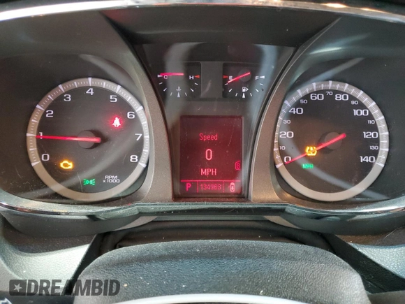 2011 GMC Terrain SLE-1 with VIN 2CTALMEC8B6473617, listed as a Copart auction lot 63227595 with 134,963 mi miles and Clean title. Bid and sale history available at DreamBid. Image 9.