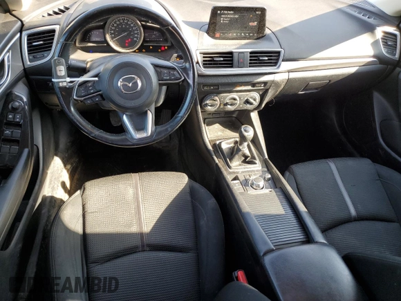 2017 Mazda 3 Touring with VIN 3MZBN1L78HM132387, listed as a Copart auction lot 56658705 with 123,507 mi miles and Salvage title. Bid and sale history available at DreamBid. Image 8.