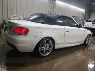 2012 BMW 1 Series 135i with VIN WBAUN7C5XCVM25801, listed as a Copart auction lot 45159375 with 120,817 mi miles and Salvage title. Bid and sale history available at DreamBid. Image 3.