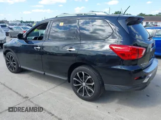 2018 Nissan Pathfinder SV with VIN 5N1DR2MN2JC625407, listed as a IAAI auction lot 41991795 with 58,253 mi miles. Bid and sale history available at carsss.com. Image 3.