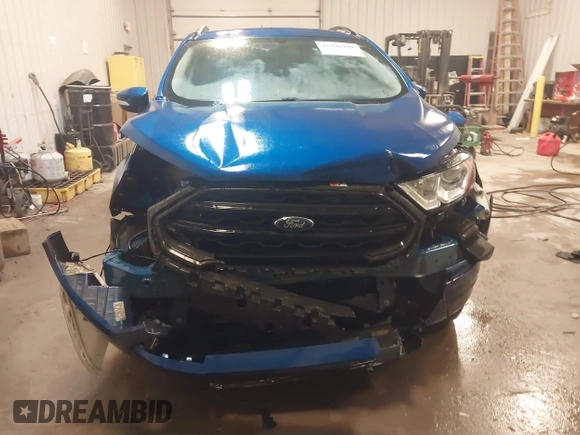 2020 Ford EcoSport SE with VIN MAJ6S3GL1LC316201, listed as a IAAI auction lot 41496100 with 33,406 mi miles and . Bid and sale history available at DreamBid. Image 13.