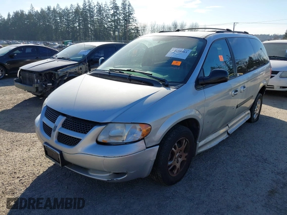 2003 Dodge Grand Caravan with VIN 2D4GP74L83R157134, listed as a IAAI auction lot 41698861 with 155,818 mi miles and . Bid and sale history available at DreamBid. Image 2.