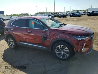 2023 Buick Envision Essence with VIN LRBFZNR4XPD083523, listed as a Copart auction lot 63782534 with Not Provided miles and Salvage Title. Bid and sale history available at carsss.com. Image 4.