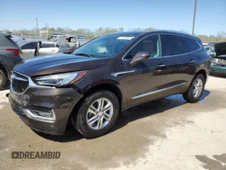 2018 Buick Enclave Essence with VIN 5GAERBKW7JJ172712, listed as a Copart auction lot 51973885 with 77,906 mi miles and Salvage Title. Bid and sale history available at DreamBid. Image 1.