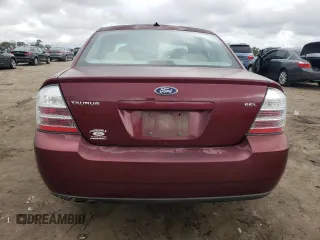 2008 Ford Taurus SEL with VIN 1FAHP24WX8G159335, listed as a Copart auction lot 74106694 with 187,710 mi miles and Salvage Title. Bid and sale history available at carsss.com. Image 6.
