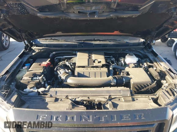 2023 Nissan Frontier Pro-4X with VIN 1N6ED1EK7PN661626, listed as a IAAI auction lot 41208136 with 18,644 mi miles and . Bid and sale history available at DreamBid. Image 10.