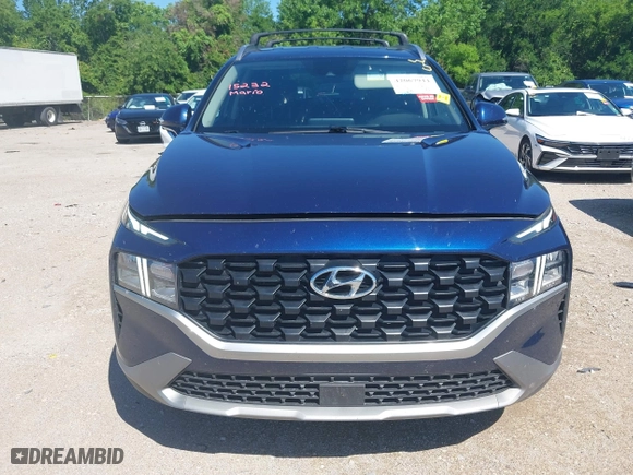 2023 Hyundai Santa Fe SEL with VIN 5NMS24AJ9PH573975, listed as a IAAI auction lot 42067944 with 55,082 mi miles. Bid and sale history available at carsss.com. Image 12.