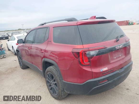 2021 GMC Acadia SLE with VIN 1GKKNKLA0MZ229746, listed as a IAAI auction lot 41266645 with 49,367 mi miles and . Bid and sale history available at DreamBid. Image 3.