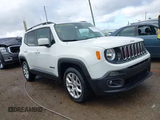 2017 Jeep Renegade Latitude z VIN ZACCJABB9HPG51308, wystawiony jako IAAI lot #42072314 z przebiegiem 102 849 mil mil oraz . Historia ofert i sprzedaży dostępna na DreamBid. Obrazek 1.