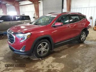 2019 GMC Terrain SLE with VIN 3GKALTEX6KL176385, listed as a Copart auction lot 75203414 with 112,325 mi miles and Salvage Title. Bid and sale history available at carsss.com. Image 1.