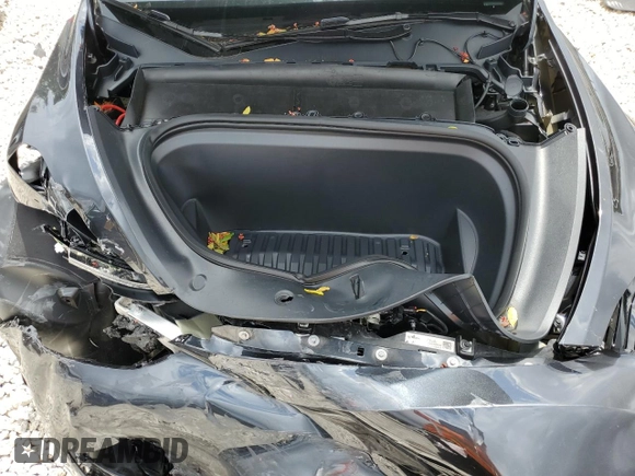 2024 Tesla Model Y with VIN 7SAYGDED2RF040079, listed as a Copart auction lot 57237054 with 2,549 mi miles and Non Repairable. Bid and sale history available at DreamBid. Image 11.