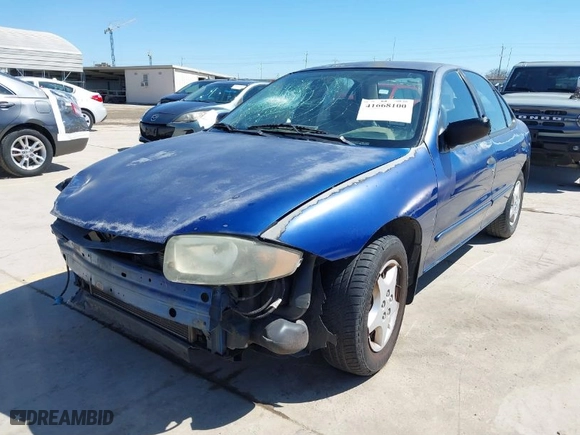 2005 Chevrolet Cavalier with VIN 1G1JC52F257173424, listed as a IAAI auction lot 41668100 with 147,069 mi miles. Bid and sale history available at carsss.com. Image 2.