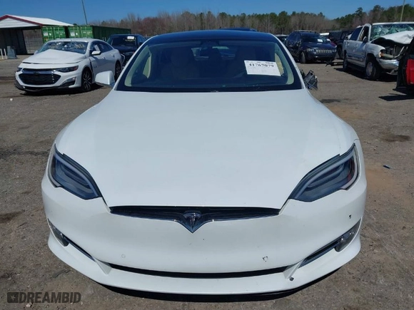 2017 Tesla Model S 100D with VIN 5YJSA1E23HF189813, listed as a IAAI auction lot 41767079 with 53,541 mi miles. Bid and sale history available at carsss.com. Image 12.