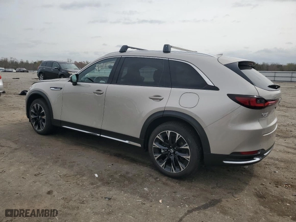 2024 Mazda CX-90 PHEV Premium Plus with VIN JM3KKEHA7R1104710, listed as a Copart auction lot 51713265 with 5,125 mi miles and Salvage Title. Bid and sale history available at carsss.com. Image 2.