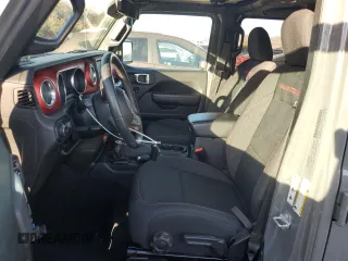 2020 Jeep Wrangler Unlimited Recon with VIN 1C4HJXFN9LW156972, listed as a Copart auction lot 81590604 with 13,834 mi miles and Salvage title. Bid and sale history available at DreamBid. Image 7.