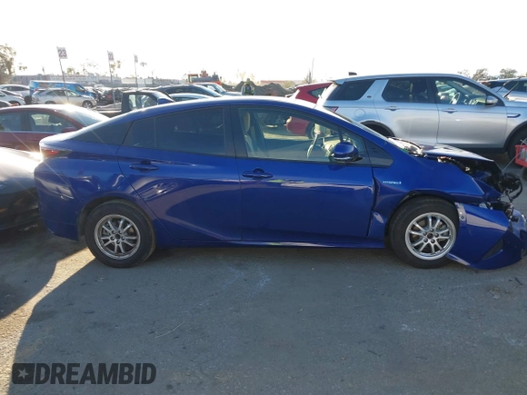2018 Toyota Prius Two with VIN JTDKARFU2J3056932, listed as a IAAI auction lot 41637372 with 52,731 mi miles. Bid and sale history available at carsss.com. Image 13.