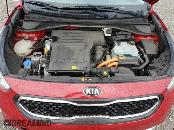 2018 Kia Niro FE with VIN KNDCB3LC5J5140290, listed as a Copart auction lot 79884934 with 137,256 mi miles and Salvage Title. Bid and sale history available at carsss.com. Image 12.