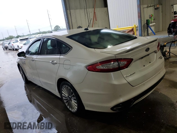 2016 Ford Fusion Titanium with VIN 3FA6P0K92GR279663, listed as a Copart auction lot 56373095 with Not provided miles and Salvage title. Bid and sale history available at DreamBid. Image 2.