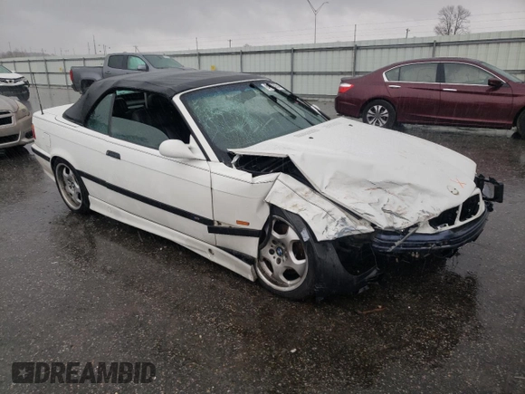 1998 BMW 3 Series M3 with VIN WBSBK0333WEC38246, listed as a Copart auction lot 84718054 with 165,736 mi miles and Salvage Title. Bid and sale history available at carsss.com. Image 4.