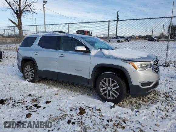 2018 GMC Acadia SLE with VIN 1GKKNLLS6JZ215599, listed as a Copart auction lot 84427224 with 102,510 mi miles and Salvage Title. Bid and sale history available at DreamBid. Image 4.