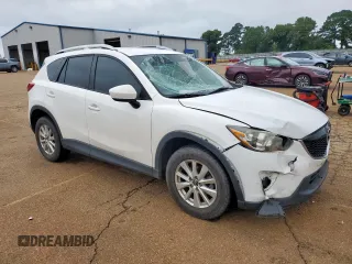 2013 Mazda CX-5 Sport with VIN JM3KE2BE7D0158752, listed as a Copart auction lot 58613615 with 147,110 mi miles and Salvage title. Bid and sale history available at DreamBid. Image 4.