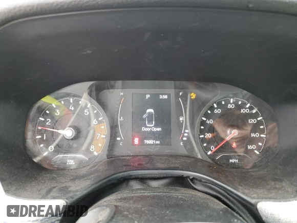 2022 Jeep Compass Latitude с VIN 3C4NJCBB4NT174893, выставлен на аукционе Copart как лот 55798225 с пробегом 76 921 миль миль и Списание • Salvage title. История ставок и продаж доступна на DreamBid. Изображение 9.