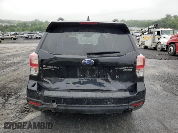 2017 Subaru Forester Touring with VIN JF2SJATC7HH437543, listed as a Copart auction lot 60866985 with 50,532 mi miles and Salvage title. Bid and sale history available at DreamBid. Image 6.