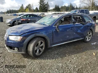 2013 Audi allroad Premium Plus with VIN WA1UFAFL5DA207758, listed as a Copart auction lot 52795515 with 0 mi miles and Salvage Title. Bid and sale history available at carsss.com. Image 1.