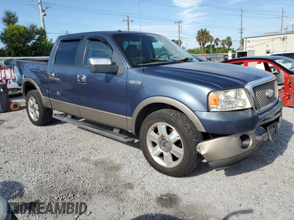 2006 Ford F-150 XLT with VIN 1FTPW12V46FB63283, listed as a Copart auction lot 65877505 with 241,448 mi miles and Salvage title. Bid and sale history available at DreamBid. Image 4.