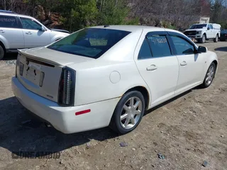 2005 Cadillac STS with VIN 1G6DW677950158899, listed as a IAAI auction lot 41962030 with 150,185 mi miles. Bid and sale history available at carsss.com. Image 4.