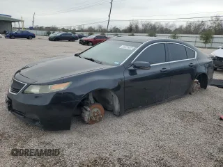 2013 Acura TL Advance z VIN 19UUA9F7XDA001696, wystawiony jako Copart lot #80940284 z przebiegiem 164 571 mil mil oraz Czysty tytuł • Clean title. Historia ofert i sprzedaży dostępna na DreamBid. Obrazek 1.