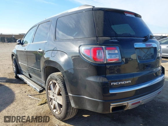 2016 GMC Acadia Denali with VIN 1GKKRTKDXGJ159049, listed as a IAAI auction lot 41334814 with 150,351 mi miles. Bid and sale history available at carsss.com. Image 3.