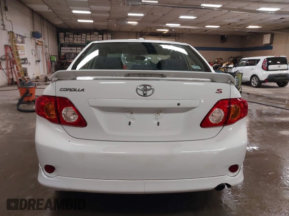2010 Toyota Corolla with VIN 2T1BU4EEXAC448424, listed as a IAAI auction lot 41892816 with 158,538 mi miles. Bid and sale history available at carsss.com. Image 16.