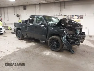 2022 Ram 1500 Big Horn with VIN 1C6SRFBT2NN224283, listed as a IAAI auction lot 41995010 with 66,972 mi miles and . Bid and sale history available at DreamBid. Image 1.