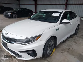 2020 Kia Optima Hybrid EX with VIN KNAGU4LE0L5037393, listed as a IAAI auction lot 41507670 with 54,928 mi miles. Bid and sale history available at carsss.com. Image 17.