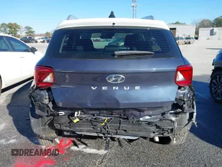 2022 Hyundai Venue Limited with VIN KMHRC8A32NU187727, listed as a IAAI auction lot 41248613 with 48,923 mi miles and . Bid and sale history available at DreamBid. Image 16.