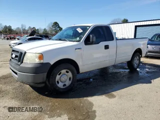 2007 Ford F-150 XL with VIN 1FTRF12W27NA88558, listed as a Copart auction lot 88510995 with 166,451 mi miles and Salvage Title. Bid and sale history available at carsss.com. Image 1.