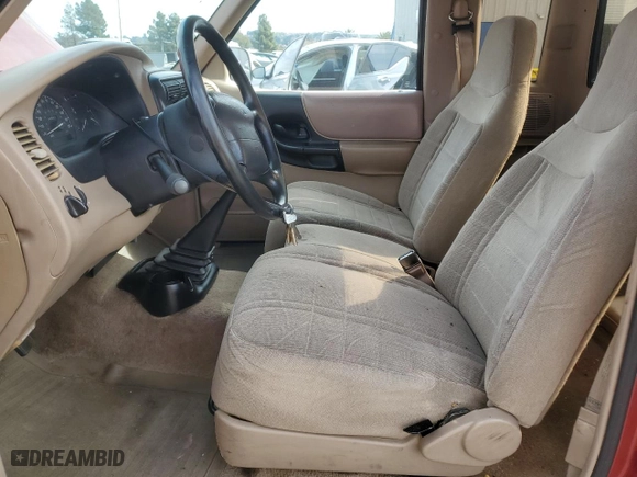 1997 Ford Ranger XL with VIN 1FTCR14A6VPA75280, listed as a Copart auction lot 44071655 with 234,088 mi miles and Clean Title. Bid and sale history available at carsss.com. Image 7.