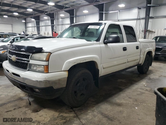 2006 Chevrolet Silverado 1500 LT1 with VIN 2GCEK13T861213125, listed as a Copart auction lot 53575805 with 310,972 mi miles and Clean Title. Bid and sale history available at carsss.com. Image 1.