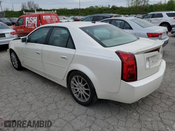 2007 Cadillac CTS with VIN 1G6DP577970107638, listed as a Copart auction lot 50127504 with 122,708 mi miles and Salvage Title. Bid and sale history available at carsss.com. Image 2.