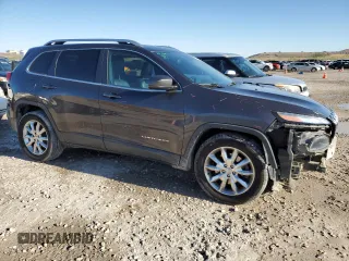 2014 Jeep Cherokee Limited с VIN 1C4PJMDB4EW241174, выставлен на аукционе Copart как лот 55958095 с пробегом 71 172 миль миль и Списание • Salvage title. История ставок и продаж доступна на DreamBid. Изображение 4.
