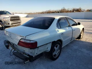 2003 Acura TL with VIN 19UUA56623A074933, listed as a Copart auction lot 82877754 with 143,467 mi miles and Salvage Title. Bid and sale history available at carsss.com. Image 3.