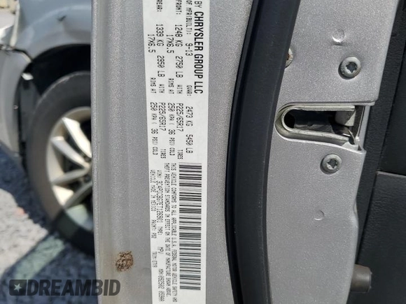 2014 Dodge Journey SXT z VIN 3C4PDCBG7ET126901, wystawiony jako Copart lot #52882625 z przebiegiem 176 923 mil mil oraz Szkoda całkowita • Salvage title. Historia ofert i sprzedaży dostępna na DreamBid. Obrazek 14.
