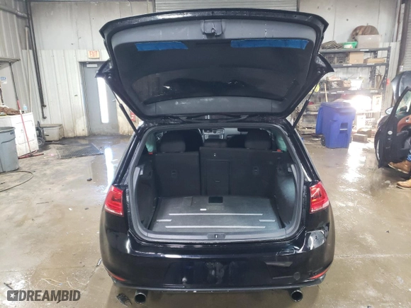 2016 Volkswagen Golf GTI S with VIN 3VWYT7AU1GM023165, listed as a Copart auction lot 46146105 with 69,334 mi miles and Salvage Title. Bid and sale history available at carsss.com. Image 6.