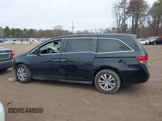 2015 Honda Odyssey EX-L with VIN 5FNRL5H60FB011806, listed as a IAAI auction lot 41791543 with 161,116 mi miles and . Bid and sale history available at DreamBid. Image 14.