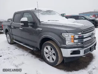 2018 Ford F-150 XL with VIN 1FTEW1E53JKD90936, listed as a IAAI auction lot 41219717 with 46,683 mi miles. Bid and sale history available at carsss.com. Image 1.